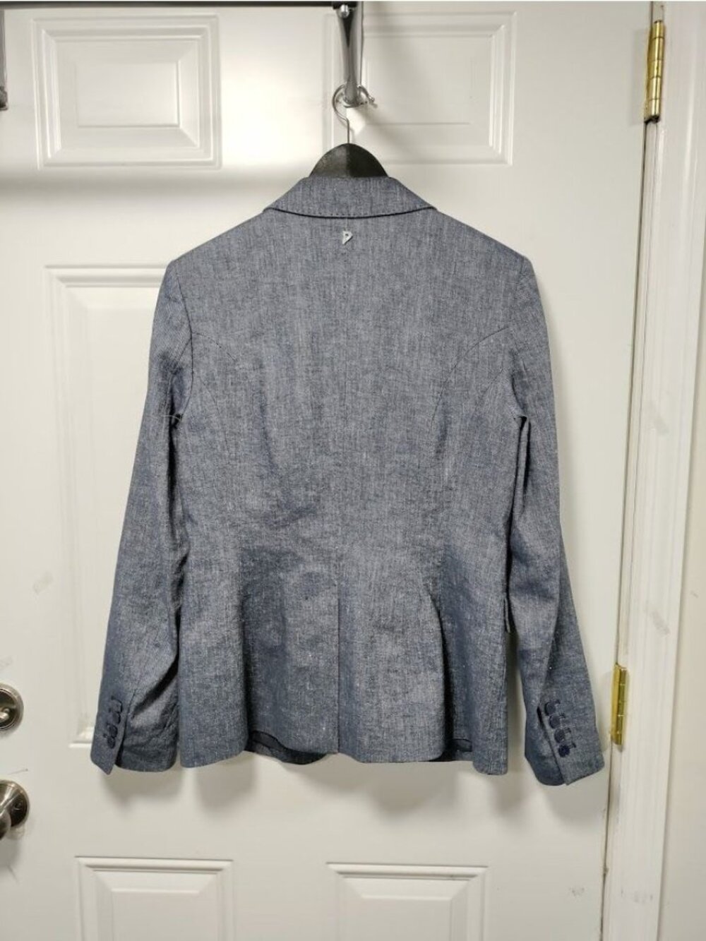 NWT Dondup Lissa Cotton and Linen Single Breasted Blazer S - Picture 5 of 16